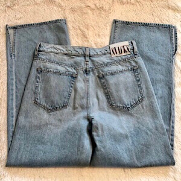 “NEW” MOTHER Snacks! Fun Dip Puddle Sliced Jean - Picture 5 of 11